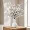3-Pack: White Cherry Blossom Stem with Silk Flowers, Realistic Faux Floral Arrangement for Home & Event Decor by Floral Home®